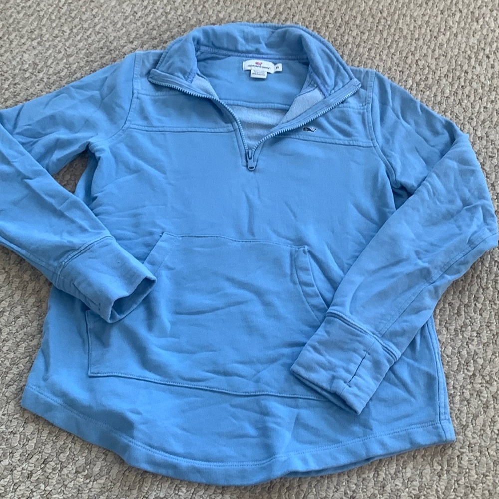 XS Vineyard Vines XS Quarter Zip Women’s Blue